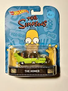NOC 2015 Hot Wheels Retro Entertainment The Simpsons The Homer Car - Picture 1 of 5