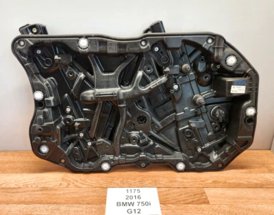 ✅ 16-22 OEM BMW G12 740 750 Front Left Driver Door Window Lift Regulator - Image 1 of 4