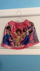 DISNEY Encanto Skirt And Purse Mirabel Isabella Antonio Hot Pink Elastic Sz 5/6 - Picture 1 of 2