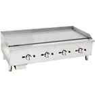 Chrome Plate Flat Top Gas Grill - 120cm NG/LPG