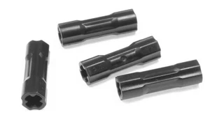 LEGO Technik - 4 Achs Verbinder schwarz 3 Noppen / Getriebe Ring / 26287 NEUWARE - Bild 1 von 1