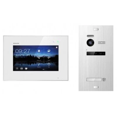 Balter EVO Video Türsprechanlage 2-Draht BUS SET für 1 Teilnehmer Schwarz / Weiß