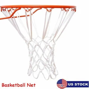 Replacement All Weather White Basketball Net Outdoor Hoop Goal Standard Rim HOT - Picture 1 of 6