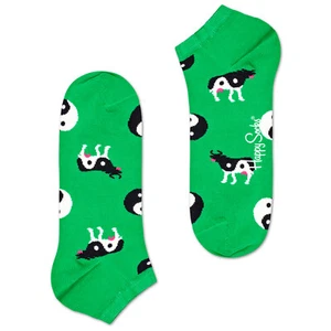 Happy Socks Women's Ankle Socks - Yin Yang Cows (UK 4-7 | EU 36-40) - Picture 1 of 1