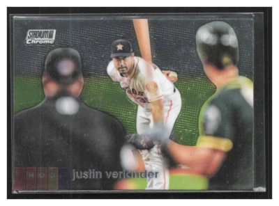 2020 Stadium Club Chrome #227 Justin Verlander - Image 1 of 2