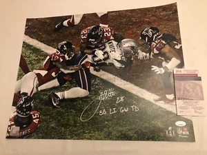 JSA James White Autograph Patriots Signed Super Bowl 51 LI GW TD 16x20 Photo 685 - Picture 1 of 3
