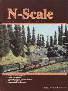 N-SCALE 5-6/96 LAKES & PONDS, DIAPHRAGMS, BARN, WAFFLE-SIDE BOX CARS YARD OFFICE - Picture 1 of 2