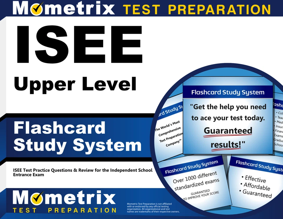 ISEE Upper Level Flashcard Study System Foto 1 de 1