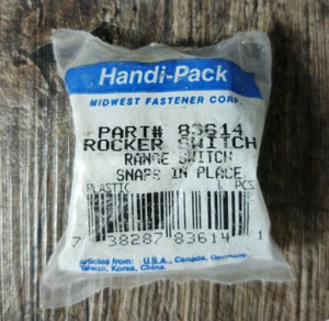 Range Rocker Light Switch  83614  Midwest Fastener Corp. - Picture 1 of 6