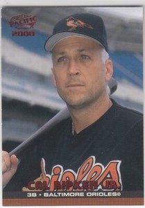 2000 Cal Ripken Jr Pacific RUBY RED Parallel #60 - Baltimore Orioles
