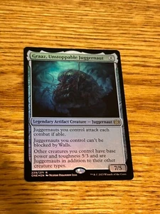 MTG Phyrexia: All Will Be One Graaz Unstoppable Juggernaut Foil - Picture 1 of 1
