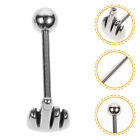 3Pcs Stainless Steel Tongue Barbells Body Jewelry-LN