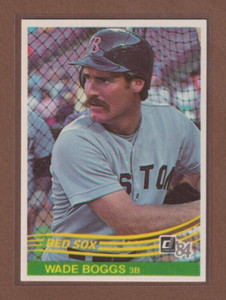 1984 Donruss #151 Wade Boggs - Boston Red Sox - HOFer - ExMT - 913 - 🔥⚾🔥