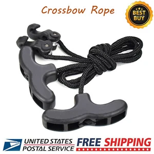 1X 2X 3X Archery Assist Tool Cocking Device Crossbow Rope for CrossBow Hunting  - Picture 1 of 6