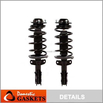 2 Front Complete Struts Coil Springs Fits 05-11 Chevrolet Cobalt Pontiac G5 - Image 1 of 4