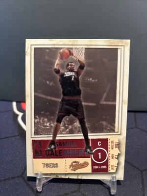 2004 Fleer Authentix Samuel Dalembt 费城 76 人队 #83 — 第 1/2 张图片