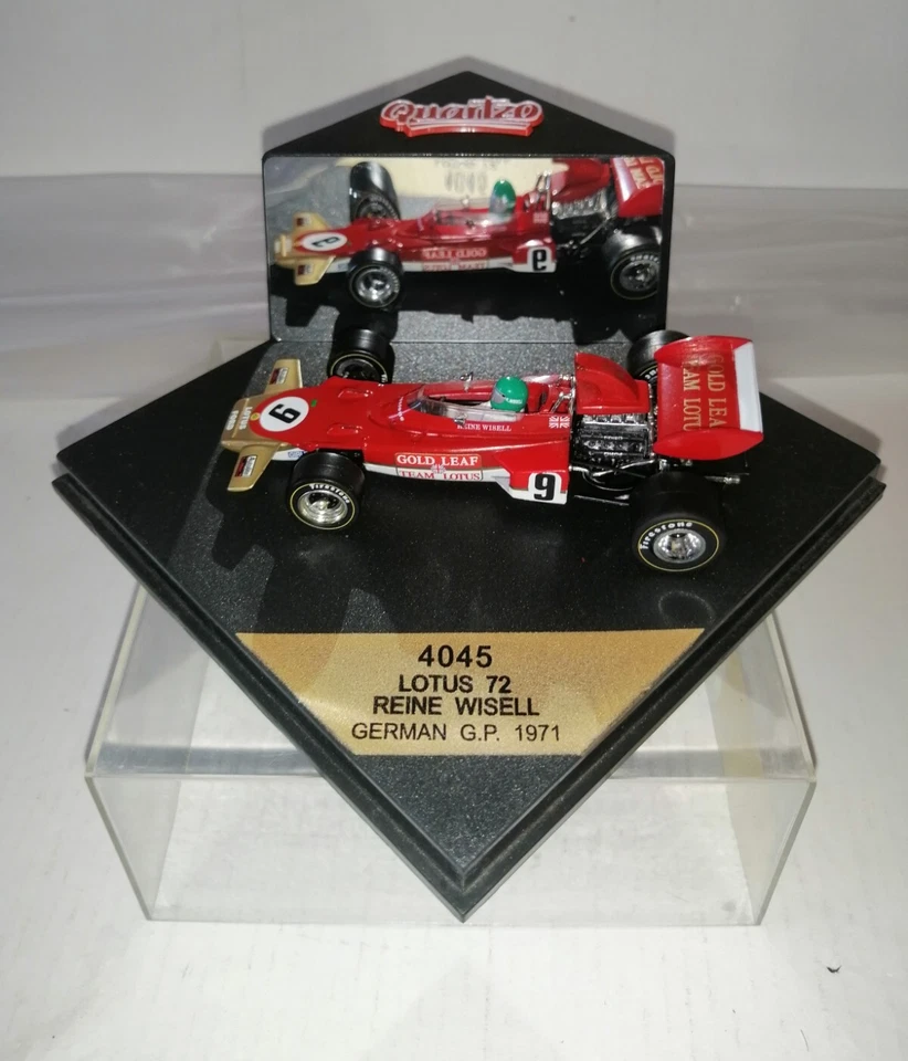 LOTUS 72 REINE WISELL GP GERMANIA 1971 REF.4045 QUARTZO 1/43 - Immagine 1 di 1