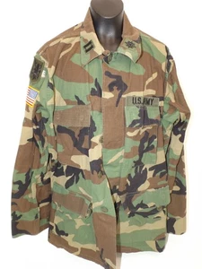 U.S. Army M81 Jacket Field Coat & Military Intelligence Patch- Men's Small Short - Picture 1 of 16