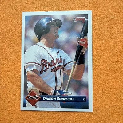 1993 Donruss #78 Damon Berryhill - Image 1 of 2
