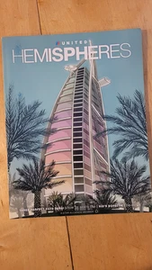 Vintage United Airlines Hemispheres  Inflight Airline  Magazine Jan 2009 - Picture 1 of 2