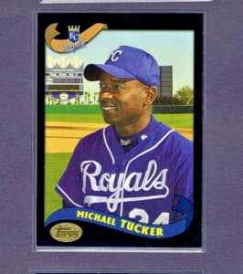 2002/2003 TOPPS KANEBO JAPAN RARE BLACK PARALLEL #40 MICHAEL TUCKER ROYALS SSP - Picture 1 of 2