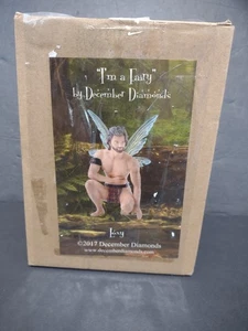 "I'm a Fairy" December Diamonds "Loxy" Male Figurine Faeries Pixie w/ Box    C3 - Picture 1 of 3
