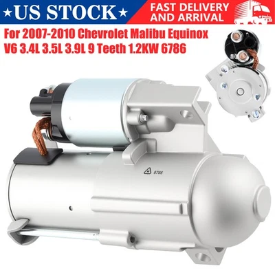 Starter Motor For Chevrolet Equinox Malibu /Pontiac G6 Torrent /Saturn Aura Vue Foto 1 de 4
