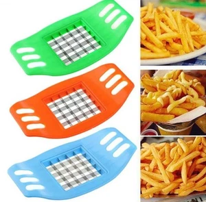 Potato Chip Chipper Vegetable Chopper Slicer For Perfect French Fries Fry Food - Picture 1 of 3