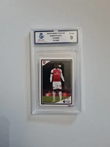 Pegatina Bukayo Saka 2019 Panini Tabloid Rookie PSA 9 ¡Como nueva! #64 True RC - Imagen 1 de 4