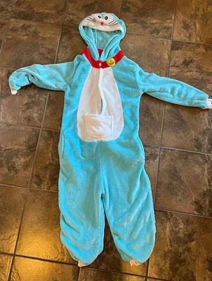 Disfraz de Doraemon Cosplay Una Pieza Talla Infantil Pijama Anime Foto 1 de 2