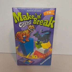 Make N Break Circus Ravensburger Card Game Foreign Andrew & Jack Lawson 2014 - Picture 1 of 4