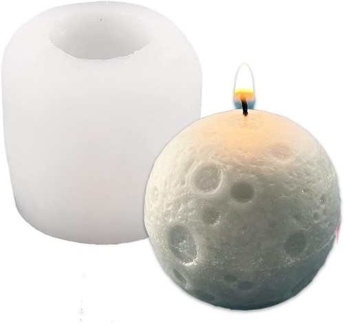 Moon Shape Candle Silicone Molds for Wax, Soap, and Craft Projects | eBay