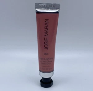 Josie Maran Argan Infinity Lip & Cheek Creamy Oil ~ FOREVER ROSE ~ 0.5 fl oz New - Picture 1 of 2