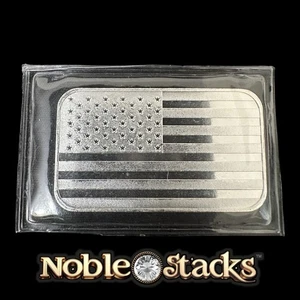 1 oz .999 Silver Bar Sealed United We Stand American Flag Highland Mint Patriot - Picture 1 of 2