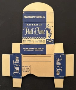 Carte da baseball CALLAHAN Hall of Fame 1950 scatola originale - rare! BABE RUTH - Foto 1 di 2