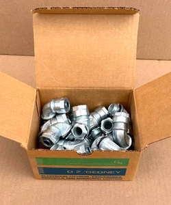 20 Pcs O-Z/Gedney 4Q-938T 3/8" 90° LiquidTight Connector - Picture 1 of 8