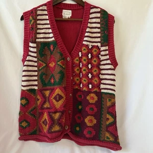 VTG Hasting & Smith Cottage Core Vest, Size Small But Runs Big. - Picture 1 of 3