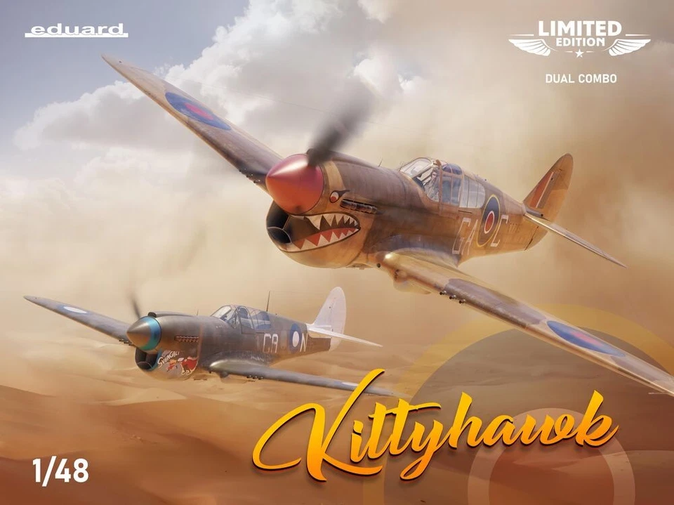 Eduard Plastic Kits 11187 - 1:48 KITTYHAWK DUAL COMBO - Neu