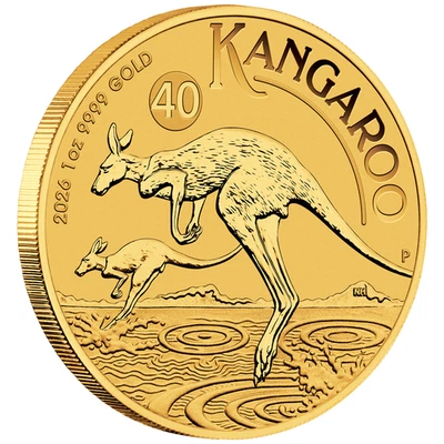 Goldmünze Känguru Nugget 2026 - Australien - Anlagemünze - 1 Oz ST - Bild 1 von 3