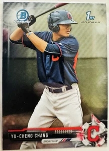 2017 Bowman Chrome 1. Prospekt YU-CHENG CHANG #BCP79 KOSTENLOSER VERSAND - Bild 1 von 2