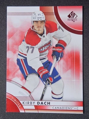 23-24 SP Authentic Kirby Dach 🌈🌈🌈  Red Variant - Image 1 of 2