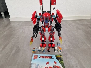 LEGO NINJAGO: Kai's Feuer-Mech (70615), nahezu vollständig mit Anleitung - Bild 1 von 15