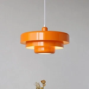 Midcentury Lamp LED Ceiling Pendant Light Bauhaus Chandelier Indoor Lighting - Picture 1 of 15
