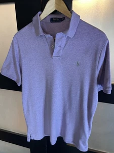 Polo Ralph Lauren Men's Polo Shirt Light Purple Sz. M - Picture 1 of 11