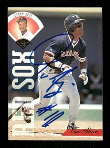 1995 Leaf 381 Luis Alicea signed auto autograph  Red Sox MZ BXCP57 - Picture 1 of 2