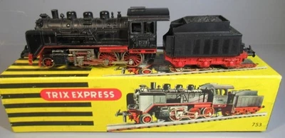 TRIX EXPRESS 753 (2202) Personenzuglok BR 24 mit Tender, OVP - Bild 1 von 4