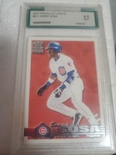 2000 Pacific Paramount Update #20-U Sammy Sosa-Chicago Cubs Graded 9.0 Mint