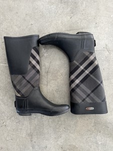 Burberry Women's Rain Boot Gray for 