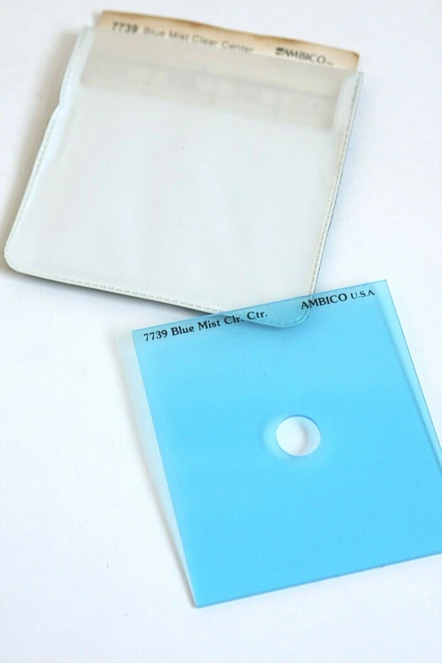 Ambico Filter #7739 - Blue Mist/Clear Center - Image 1 of 1