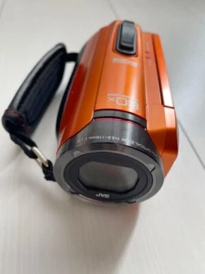 JVC KENWOOD JVC video camera EVERIO waterproof dustproof 32GB orange GZ-R300-D - Image 1 of 2